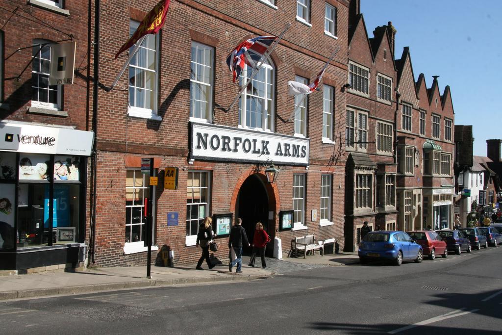 Norfolk Arms Hotel Arundel Esterno foto