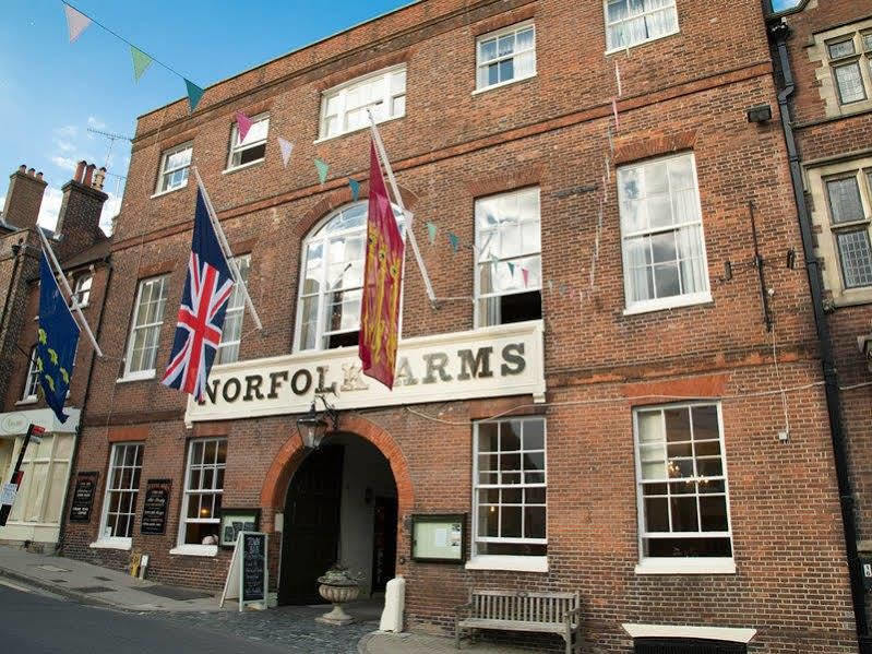 Norfolk Arms Hotel Arundel Esterno foto